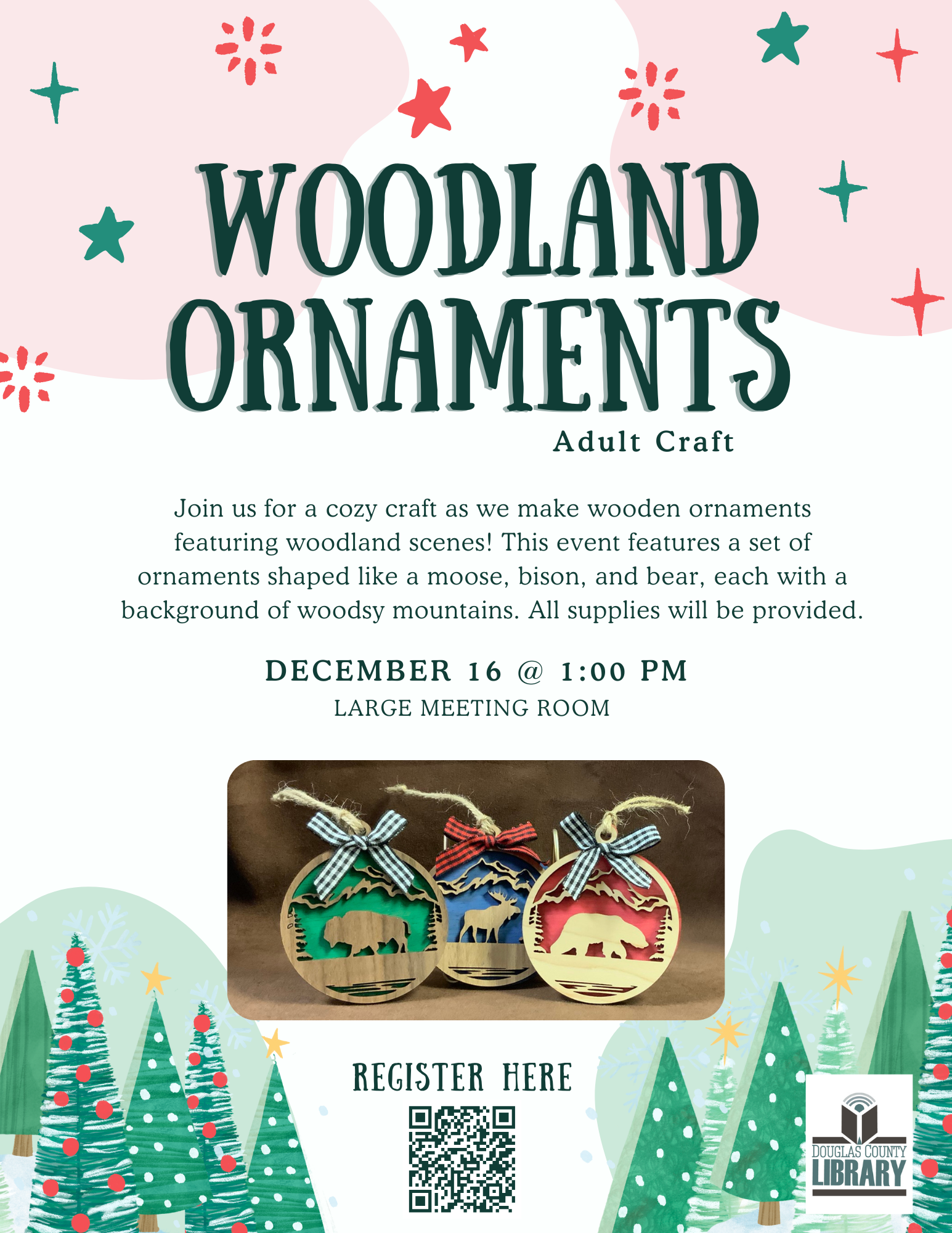 Woodland ornaments